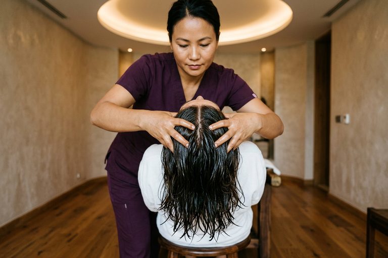 Champi: The Indian Head Massage Tradition, and Why It Works