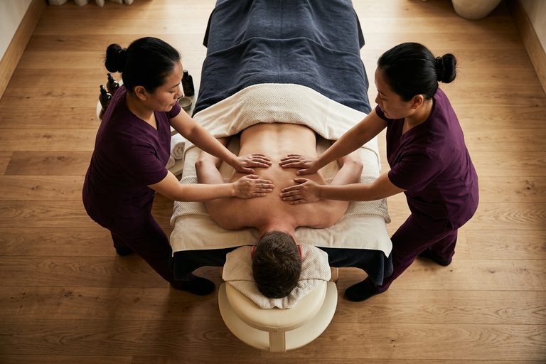 Four-Hand Massage vs Regular Massage: What's Different