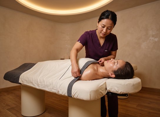 Body scrub and wrap at Nola Wellness Spa, Kakkanad, Kochi