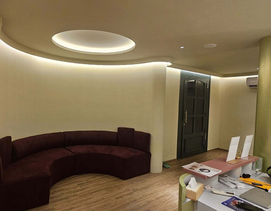 Spa treatment room in Kakkanad