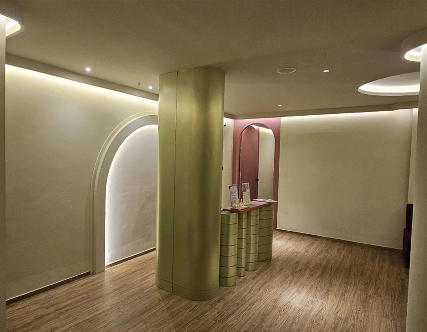 Massage therapy at Nola Wellness Spa