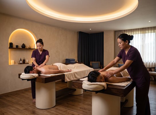 Sukhanuboothi couple spa experience in Kakkanad