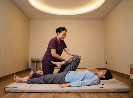 Thai massage at Nola Wellness Spa, Kakkanad, Kochi